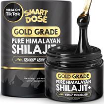 Shilajit Puro Himalaio em Resina - Smart Dose com 125 Porções