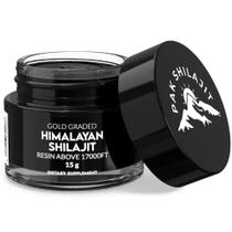 Shilajit Puro Himalaio PakShilajit - Resina 15g (45 Dias de Uso)