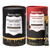 Shilajit Sticks Better Alt Pure Himalayan com mel e açafrão Shilajit Sticks Better Alt Pure Himalayan com mel e açafrão
