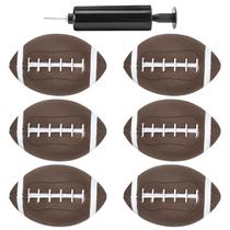 Shindel de futebol inflável 6PCS impermeável para crianças com bomba Shindel de futebol inflável 6PCS impermeável para crianças com bomba