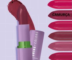 Shine batom ar camurça cor:camursa