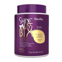 Shine Liss BTX Realinhamento Térmico Matizer Blond 1kg - Shine Blue