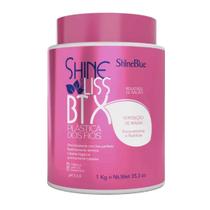 Shine Liss BTX Realinhamento Térmico Plástica dos Fios 1kg - Shine Blue