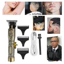 Shinon Perfect Barber Maquina Cortar Cabelo Barbear e Aparar Pelos - Caveira SH-2588