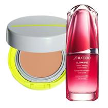 Shiseido - Sérum Facial + Base Solar Compacta Kit Presenteável