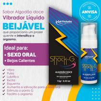 SHOCK GIN - Excitantes elétricos beijáveis do ponto-G - Air Less 15g