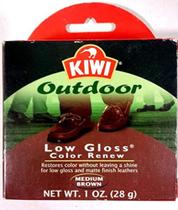 Shoe Care Kiwi Low Gloss Color Renew Medium Brown 30ml