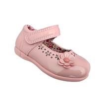 Shoe Girl em couro envernizado casual formal rosa