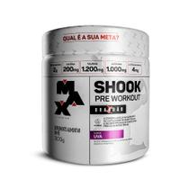 Shook Pré-workout Linha Rafael Brandão Pote 300g Pré-treino Sabor Uva