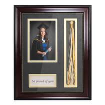 Shopping de formatura Shadow Box Frame para fotos 4x6 com suporte de borla Shopping de formatura Shadow Box Frame para fotos 4x6 com suporte de borla