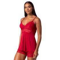 Shordoll Alça Microfibra Renda More Lingerie - 72222 Shordoll Alça Microfibra Renda More Lingerie - 72222