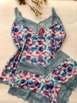 Shordool Malha Fria e detalhes em Renda Shordool Malha Fria e detalhes em Renda