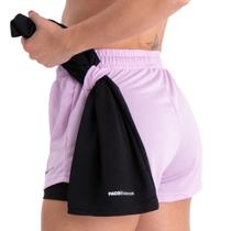 Short 2 em 1 Feminino Dryfit Academia Bermuda Dupla Para Treino Caminhada e Outros Esportes