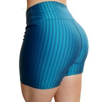 Short 3D Poliamida Cirre Feminino Premium Academia Fitness