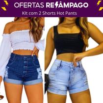 Short 4 botões azul Marinho Short 4 botões azul Marinho