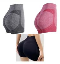 Short Academia Levanta Bumbum Feminino Exercidos Em Geral