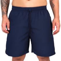 Short Academia Masculino Praia Com Lycra Tactel Liso Bermuda