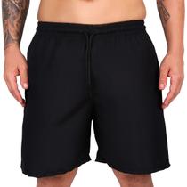 Short Academia Masculino Praia Com Lycra Tactel Liso Bermuda Short Academia Masculino Praia Com Lycra Tactel Liso Bermuda