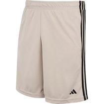 Short Adidas 3 Listras Masculino - Bege+Preto - M