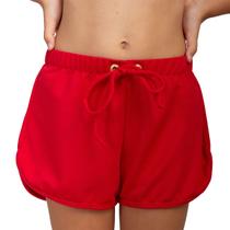 Short Adolescente Bela Jump Vermelho