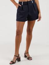 Short Alfaiataria Autentique Feminino MARINHO Short Alfaiataria Autentique Feminino MARINHO