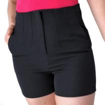 Short Alfaiataria Moda Feminina