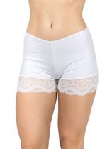 Short Anágua em Microfibra Segunda Pele Cueca Feminina Short Anágua em Microfibra Segunda Pele Cueca Feminina