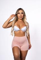 Short Anágua Segunda Pele Lingerie Shortinho Rosa