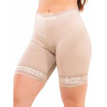 Short Anágua Segunda Pele Renda Cintura Alta Rendada Usar Debaixo Vestido Short Anágua Segunda Pele Renda Cintura Alta Rendada Usar Debaixo Vestido