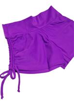 Short Avulso Lycra Com Cós Rolete