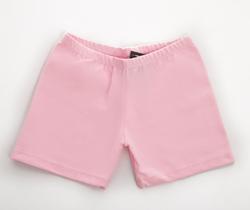 Short bailarina infantil cor preto e rosa