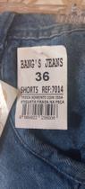 Short bangs jeans