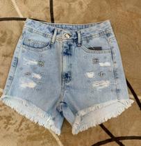 Short barra desfiada Short barra desfiada