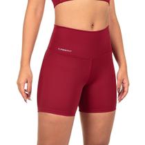 Short Básico Casual Corrida Caminhada Academia Vermelho