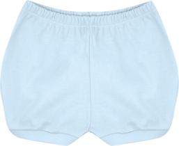 Short Bebê Básico 100% Algodão Suedine Liso Alta Qualidade