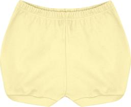 Short Bebê Básico 100% Algodão Suedine Liso Alta Qualidade