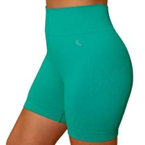 Short Benévola Poliamida Academia Sem Costura Legging Sem Transparência Bermuda Fitness Corrida 60922