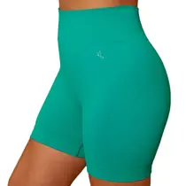 Short Benévola Poliamida Academia Sem Costura Legging Sem Transparência Bermuda Fitness Corrida 60922