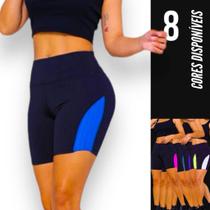 Short Bermuda Leg Legging REDINHA Suplex Fitness Academia Feminino 664