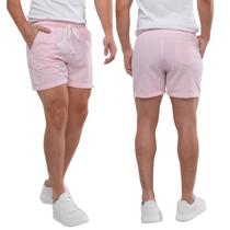 Short Bermuda Masculina em Linho Mauricinho com bolsos