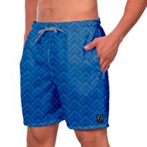 Short Bermuda Masculino Calção Tactel 2 Bolsos Moda Praia