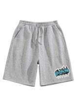 Short Bermuda Moletom Masculino Estampado Oferta