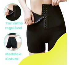 Short Bermuda Neoprene Modeladora Feminina Efeito Sauna Hot - Bagnare