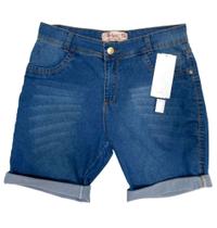 Short bermuda plus size tamanho 50 Jeans modelinho de bermuda