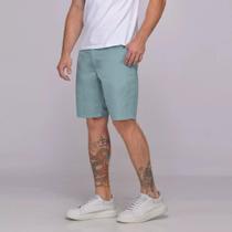 Short Bermuda Sarja Chino Masculina Casual Curta Green