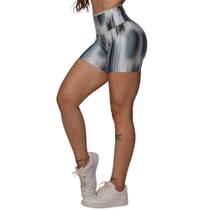 Short Bicolor Empina Bumbum Eclipse Exclusivo Moving Fitness