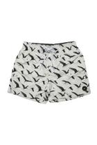 Short Boxer Curto Estampado Gaivotas Desenho Exclusivo