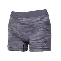 Short Boxer Feminino Puma Estampa Militar Cinza/preto