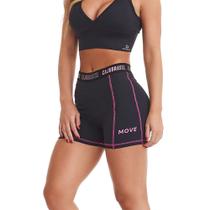 Short Caju Brasil Nz Move Preto