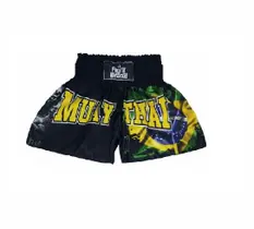 Short Calção Muay Thai INF Tiger Brasil